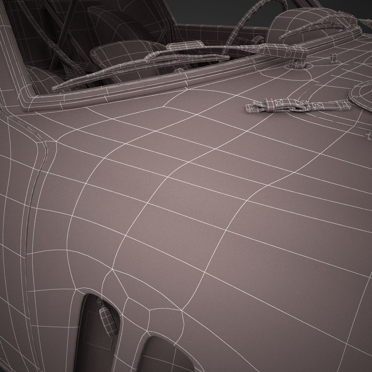 Ferrari 250 GTO - 4219GT - No Engine 3D model_25