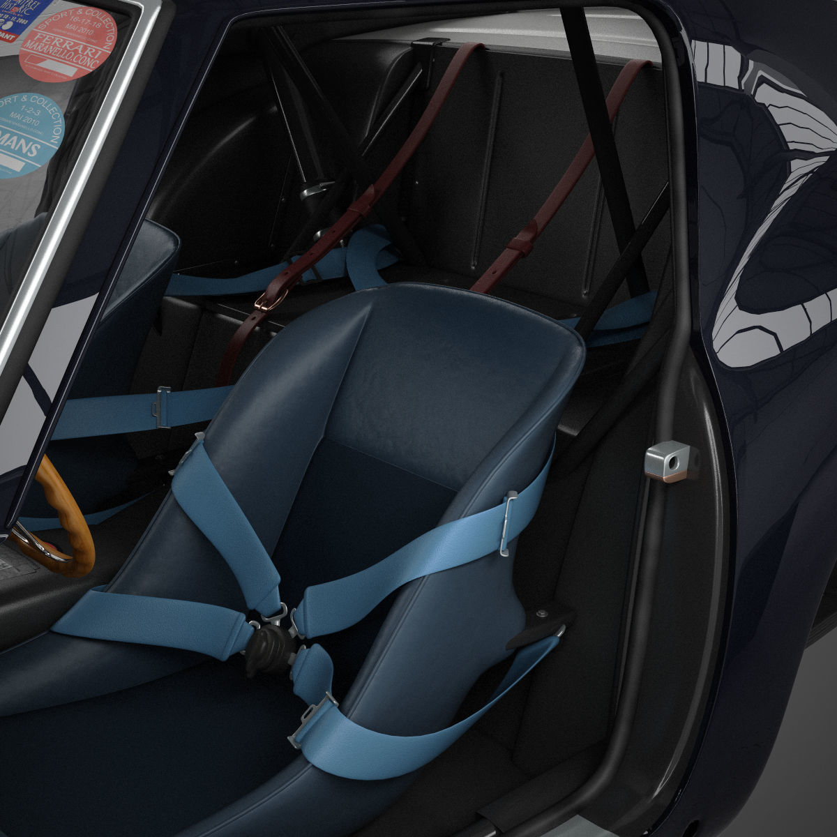 Ferrari 250 GTO - 4219GT - No Engine 3D model_38