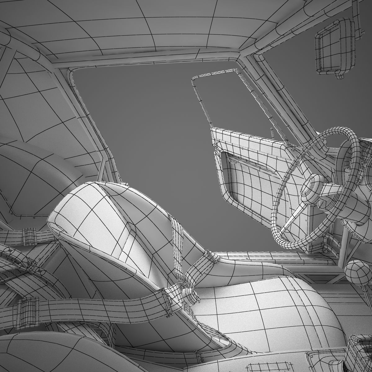 Ferrari 250 GTO - 4219GT - No Engine 3D model_89