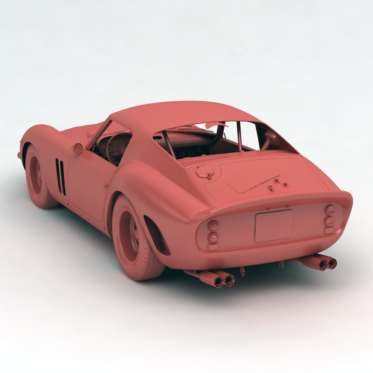 Ferrari 250 GTO - 4219GT - No Engine 3D model_60