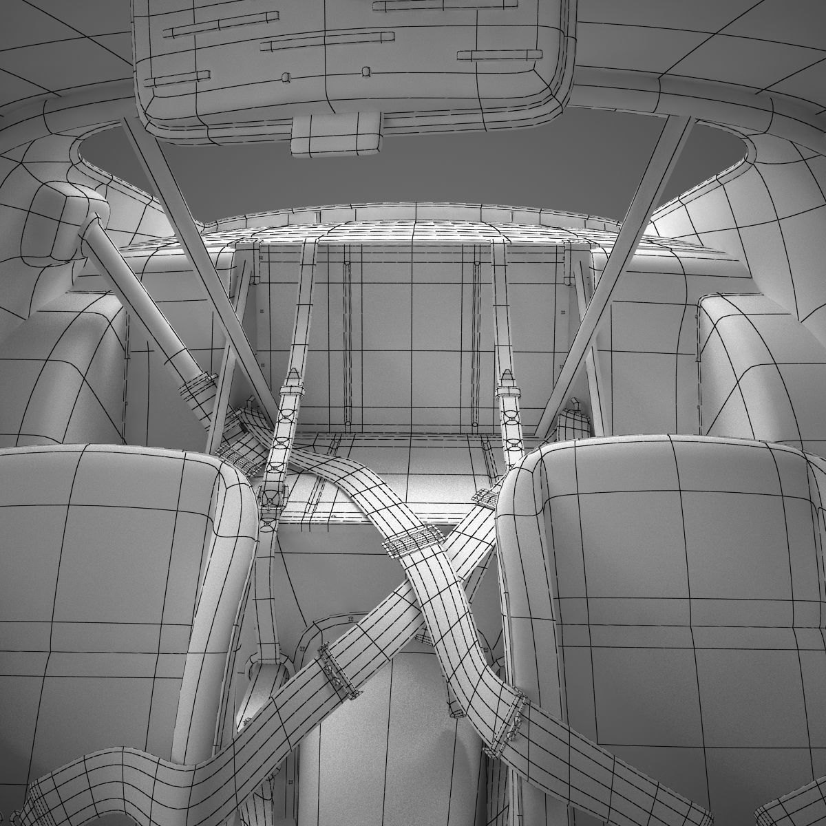 Ferrari 250 GTO - 4219GT - No Engine 3D model_88