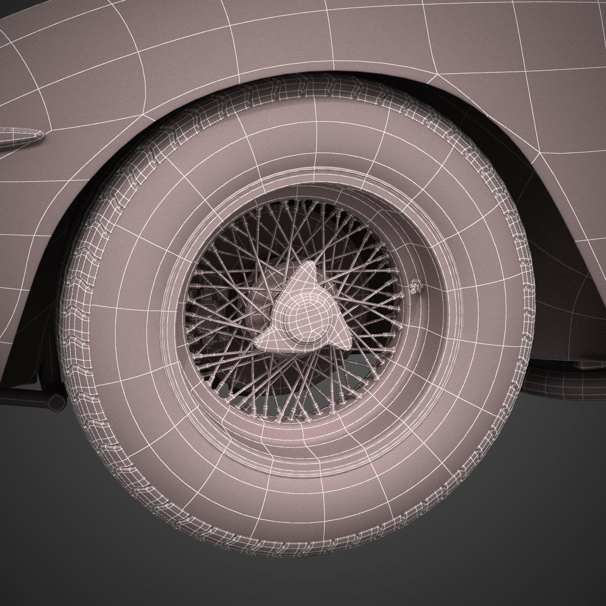 Ferrari 250 GTO - 4219GT - No Engine 3D model_35