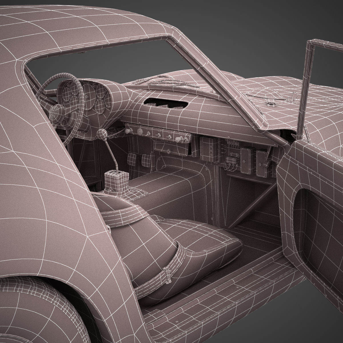 Ferrari 250 GTO - 4219GT - No Engine 3D model_41