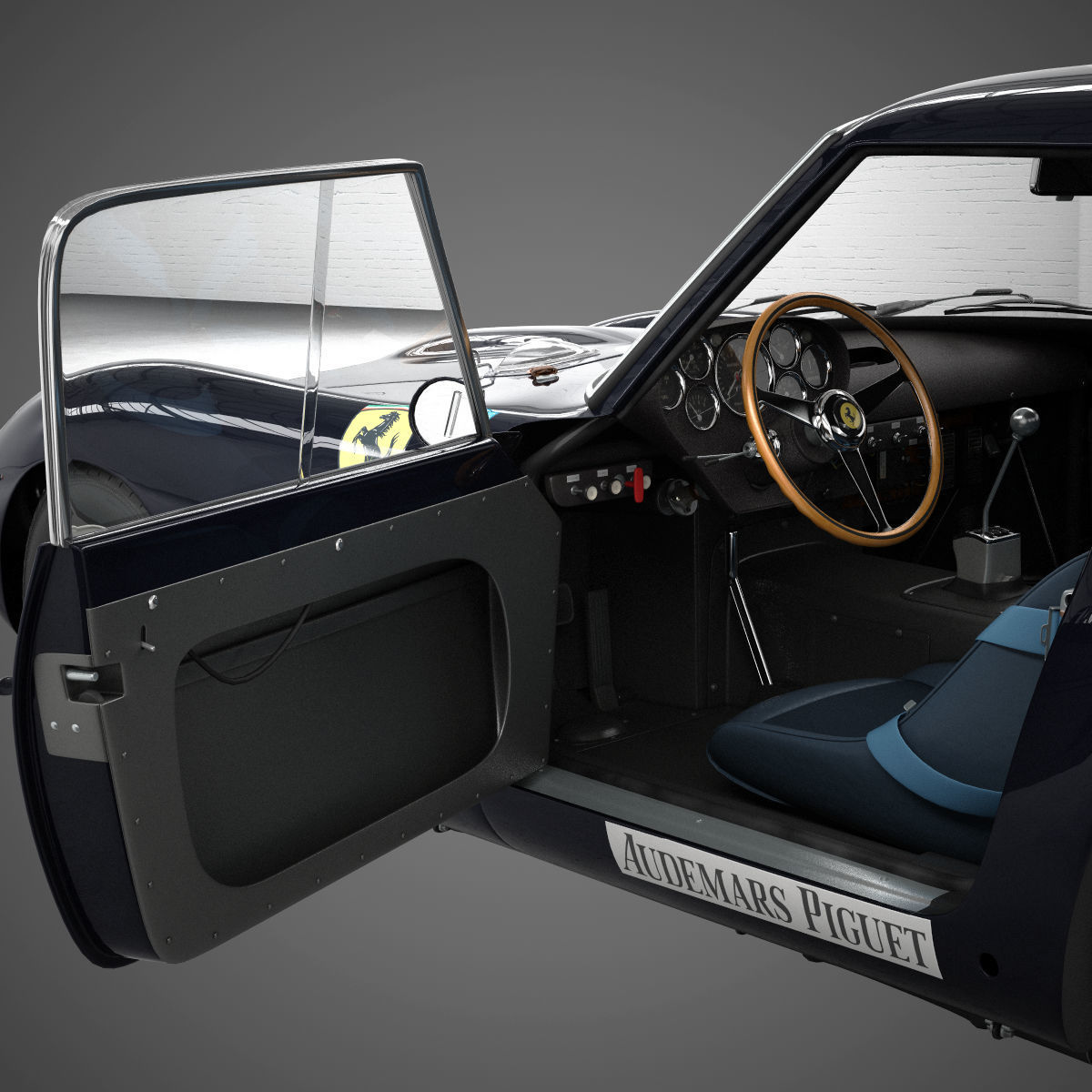 Ferrari 250 GTO - 4219GT - No Engine 3D model_36