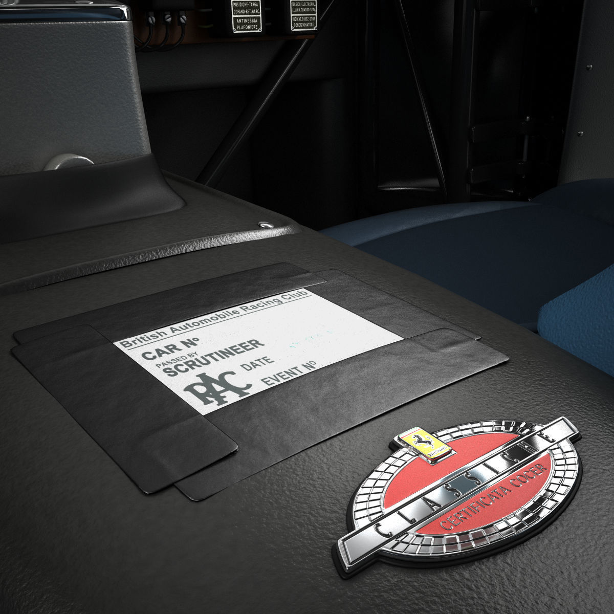 Ferrari 250 GTO - 4219GT - No Engine 3D model_52