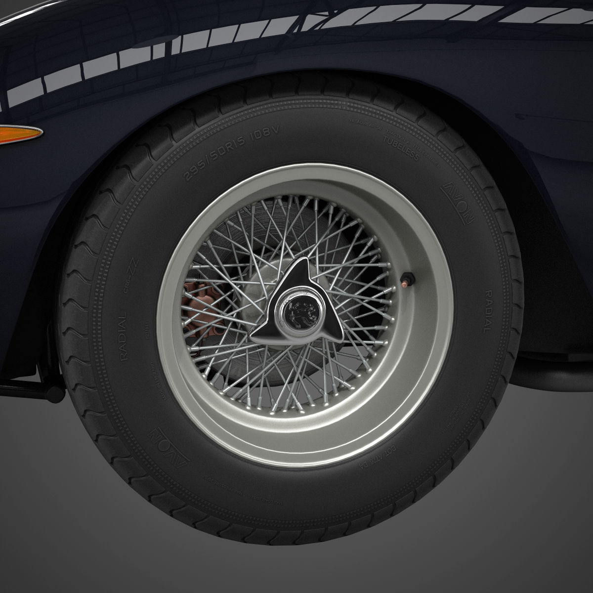 Ferrari 250 GTO - 4219GT - No Engine 3D model_34