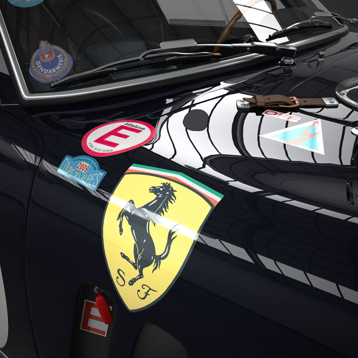 Ferrari 250 GTO - 4219GT - No Engine 3D model_24