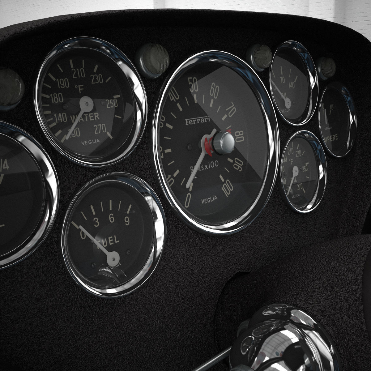 Ferrari 250 GTO - 4219GT - No Engine 3D model_42