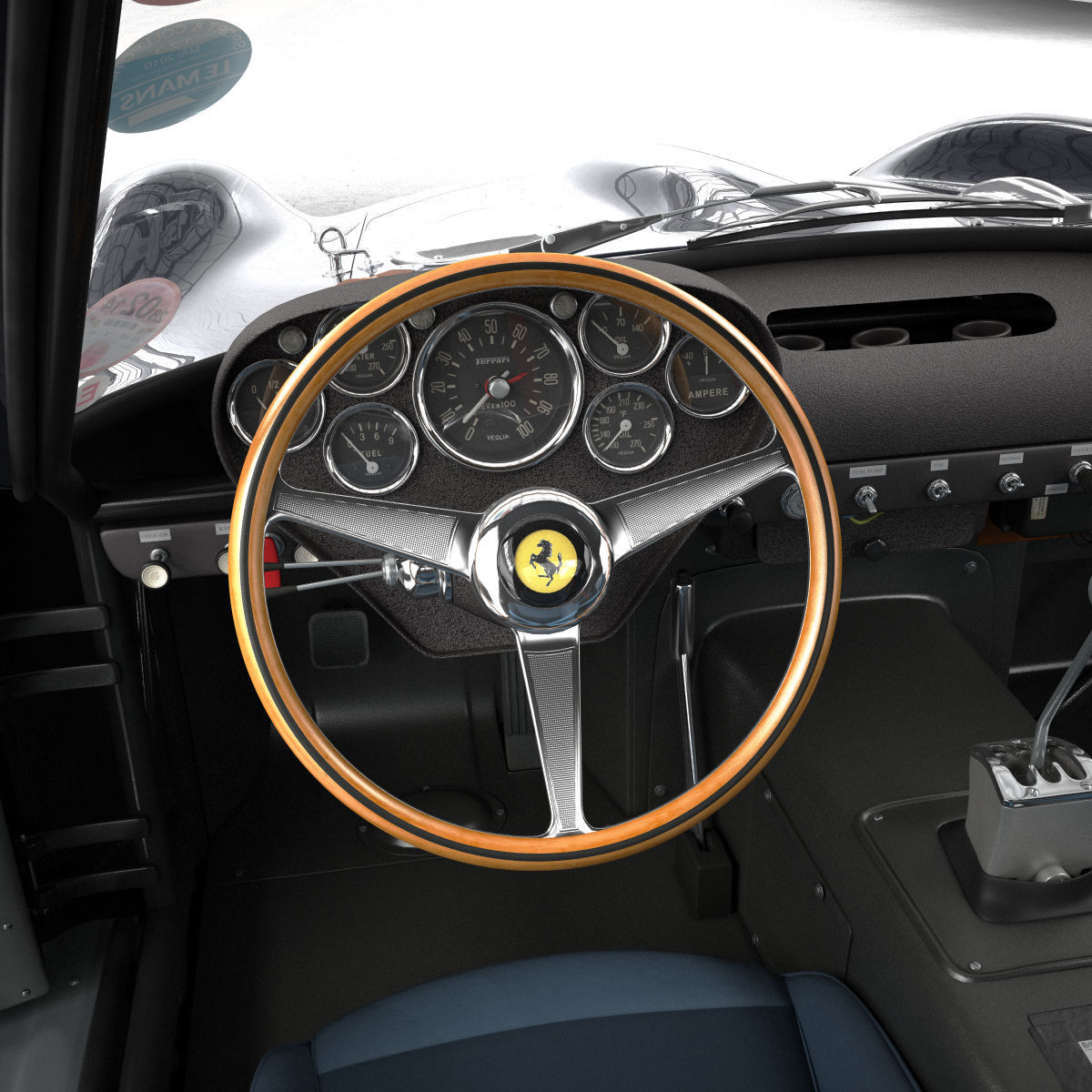 Ferrari 250 GTO - 4219GT - No Engine 3D model_44