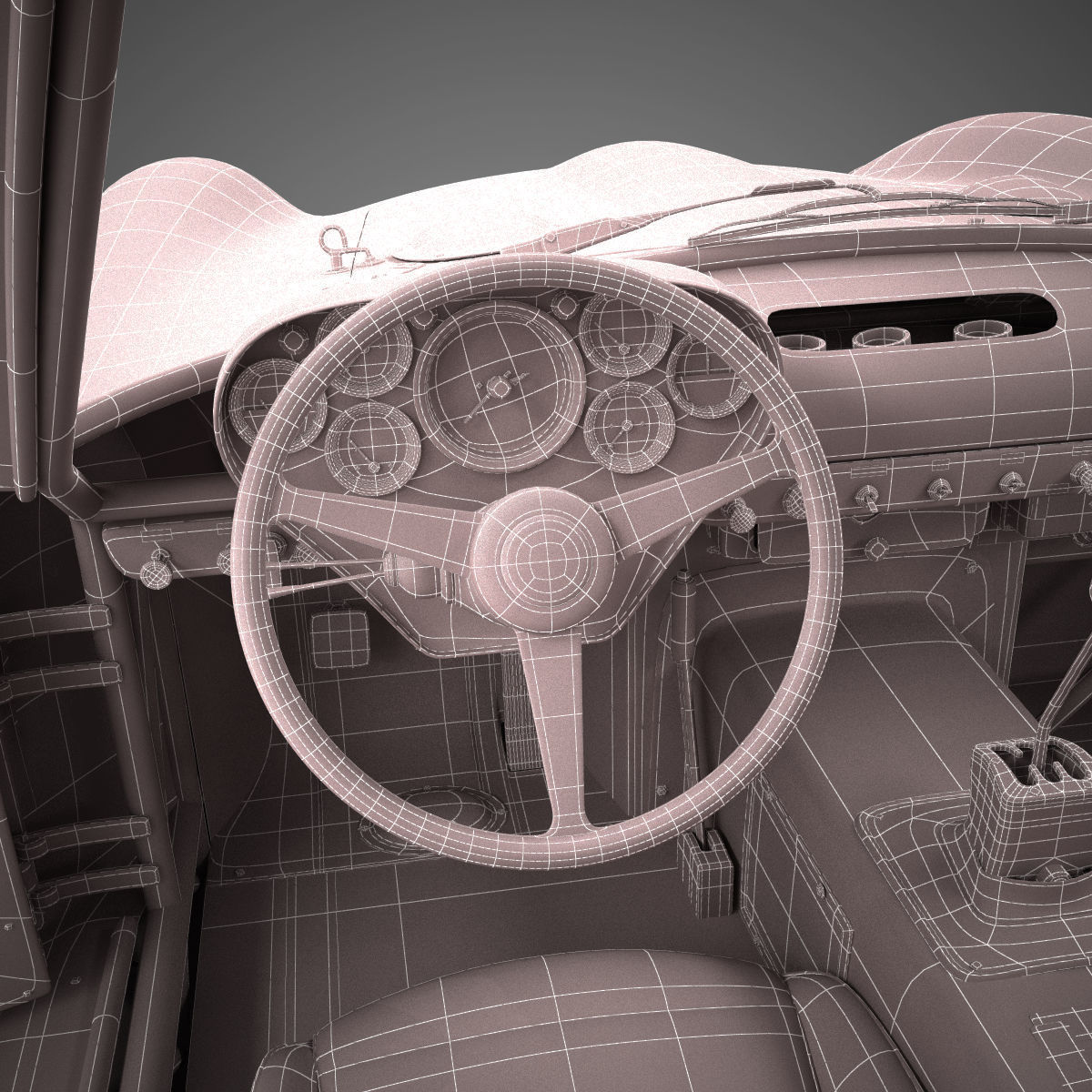 Ferrari 250 GTO - 4219GT - No Engine 3D model_45