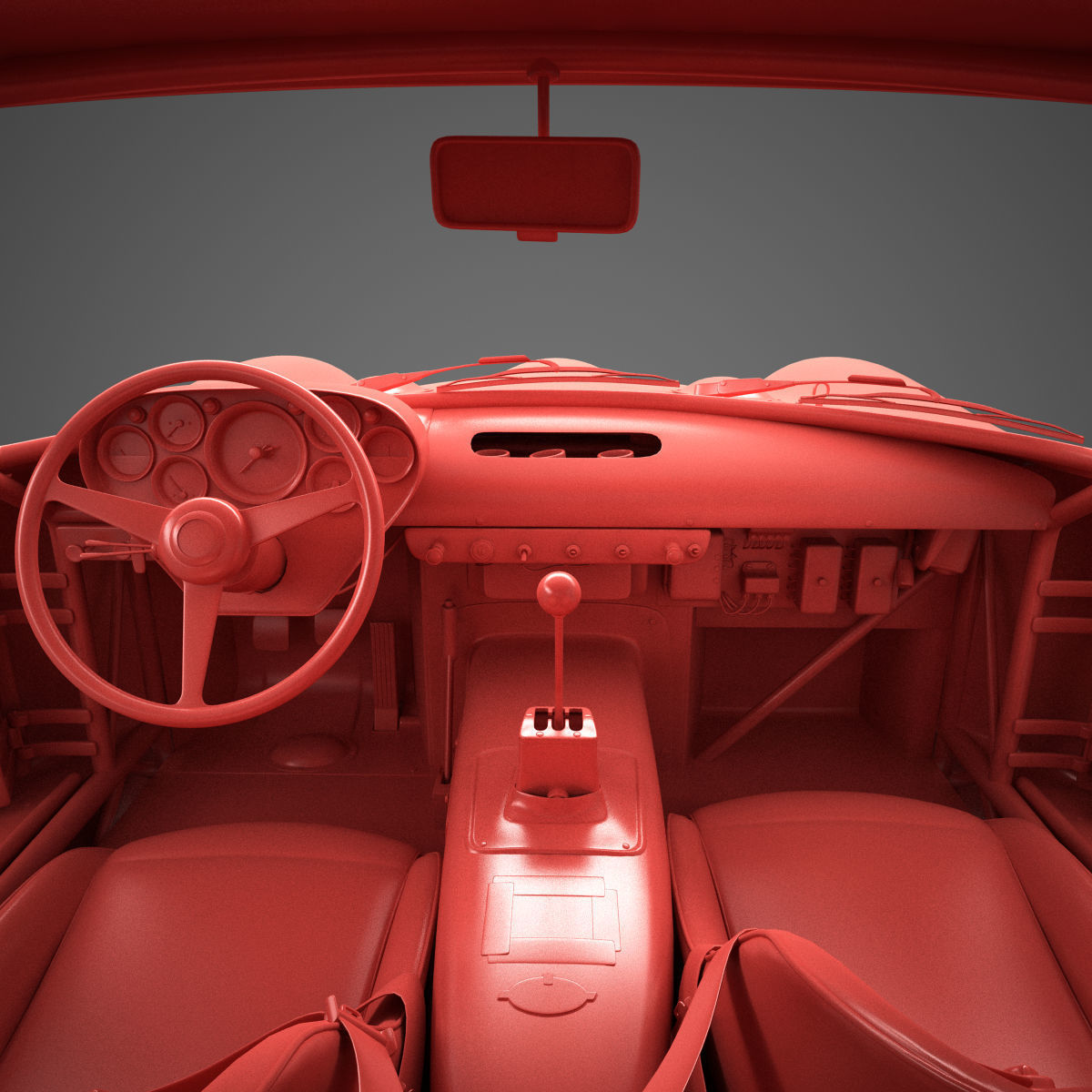 Ferrari 250 GTO - 4219GT - No Engine 3D model_82