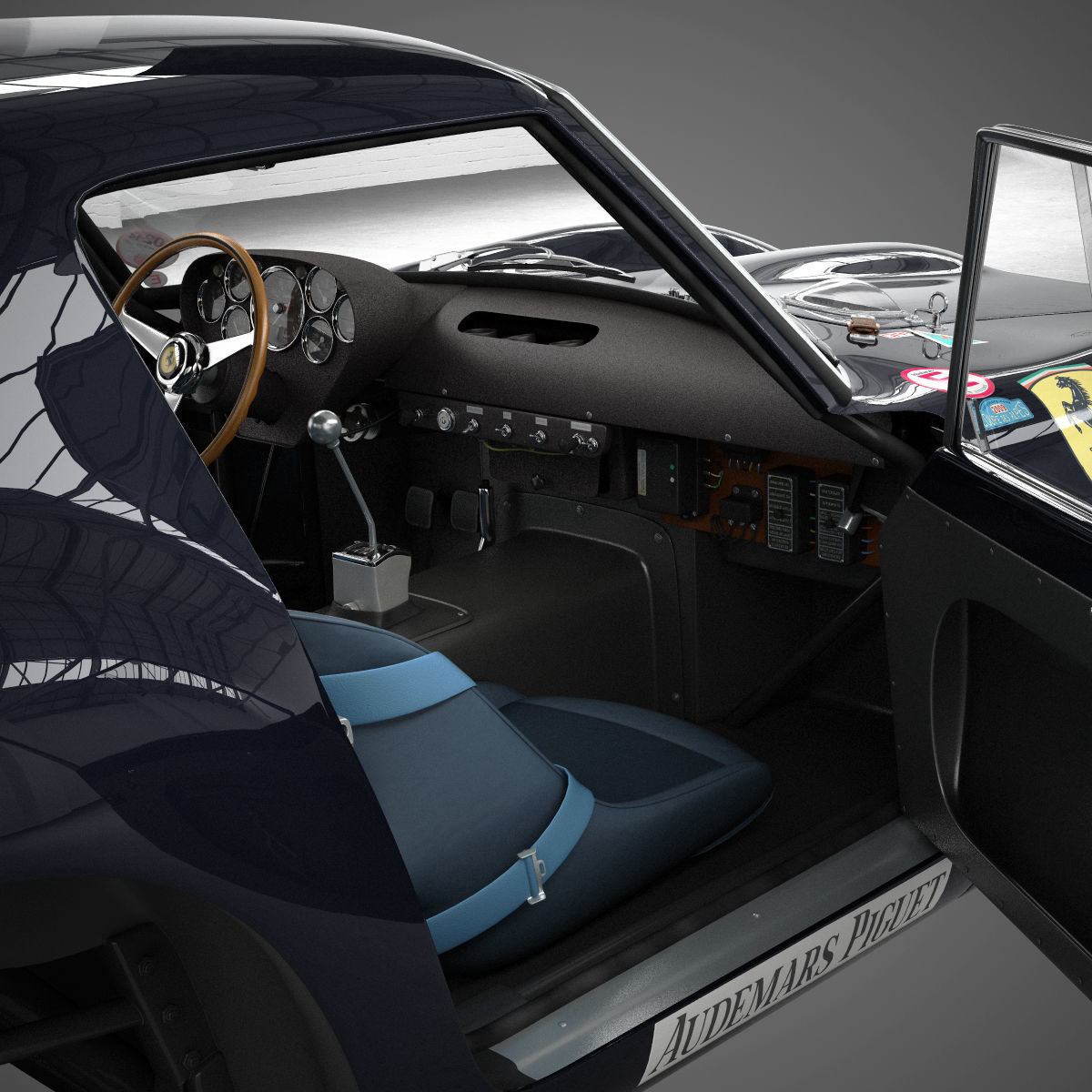 Ferrari 250 GTO - 4219GT - No Engine 3D model_40