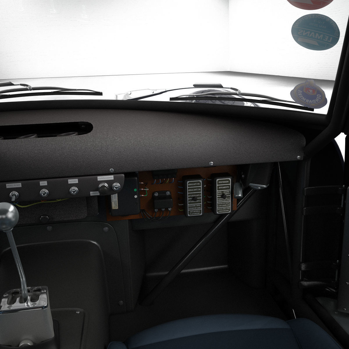 Ferrari 250 GTO - 4219GT - No Engine 3D model_48