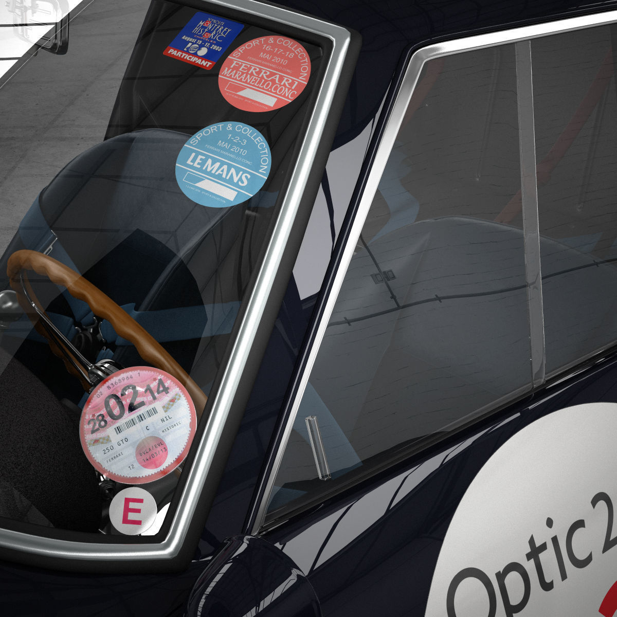 Ferrari 250 GTO - 4219GT - No Engine 3D model_22