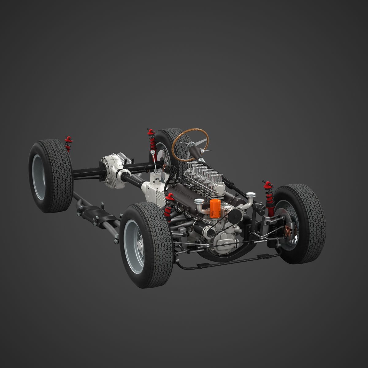 Ferrari 250 GTO - 5111GT - Complete 3D model_4