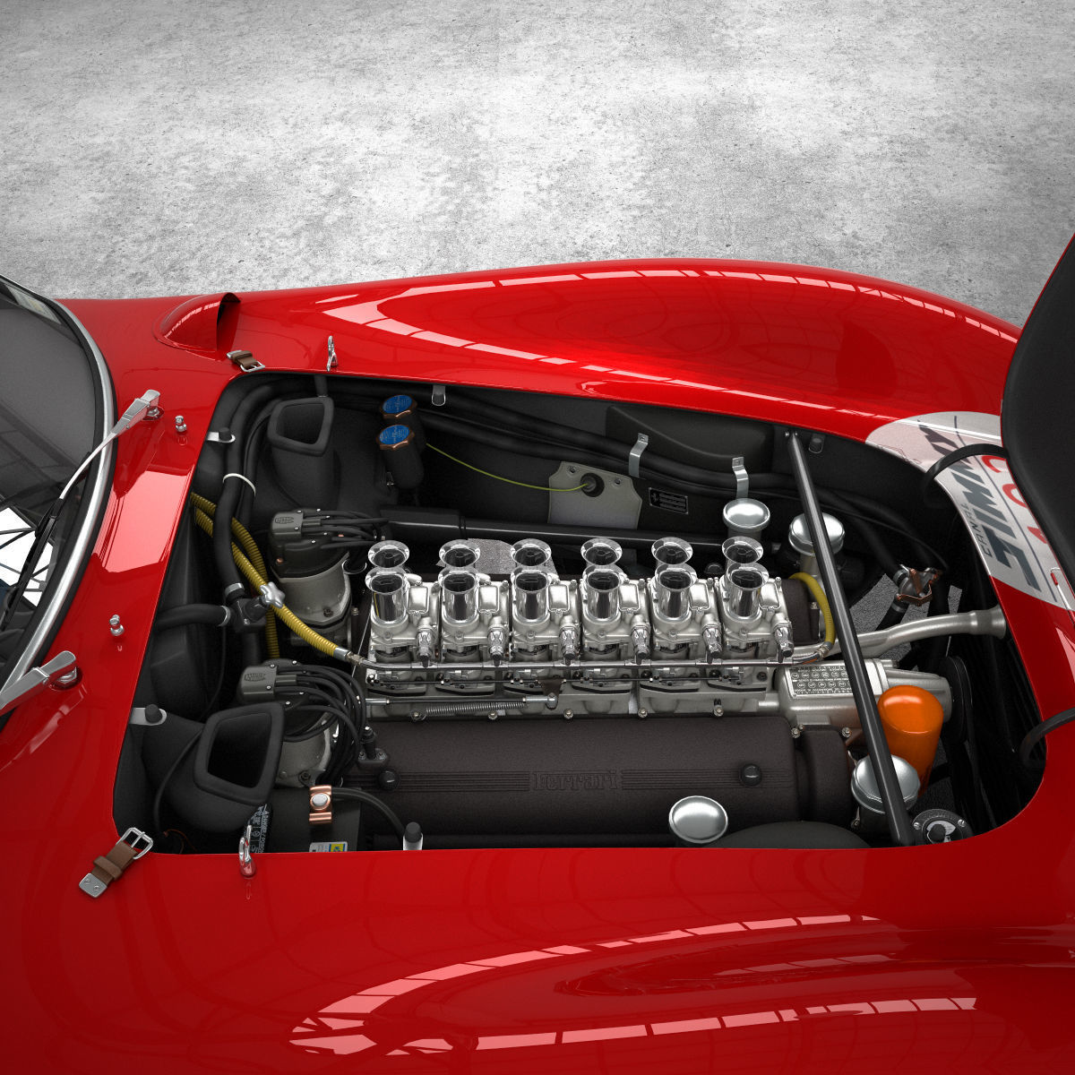 Ferrari 250 GTO - 5111GT - Complete 3D model_41