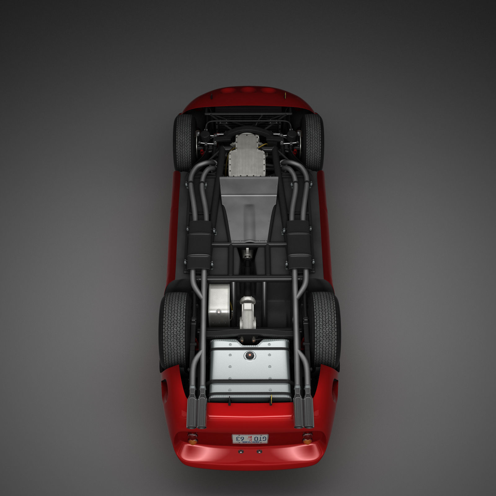 Ferrari 250 GTO - 5111GT - Complete 3D model_123