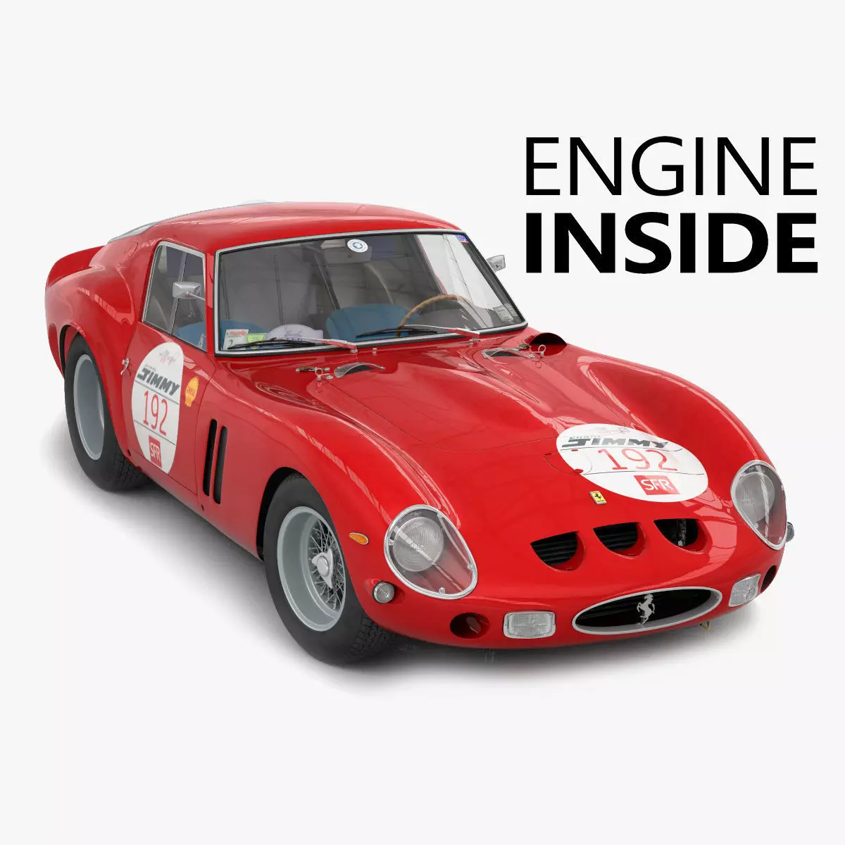 Ferrari 250 GTO - 5111GT - Complete 3D model_0