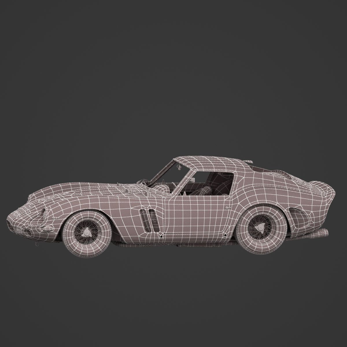 Ferrari 250 GTO - 5111GT - Complete 3D model_9