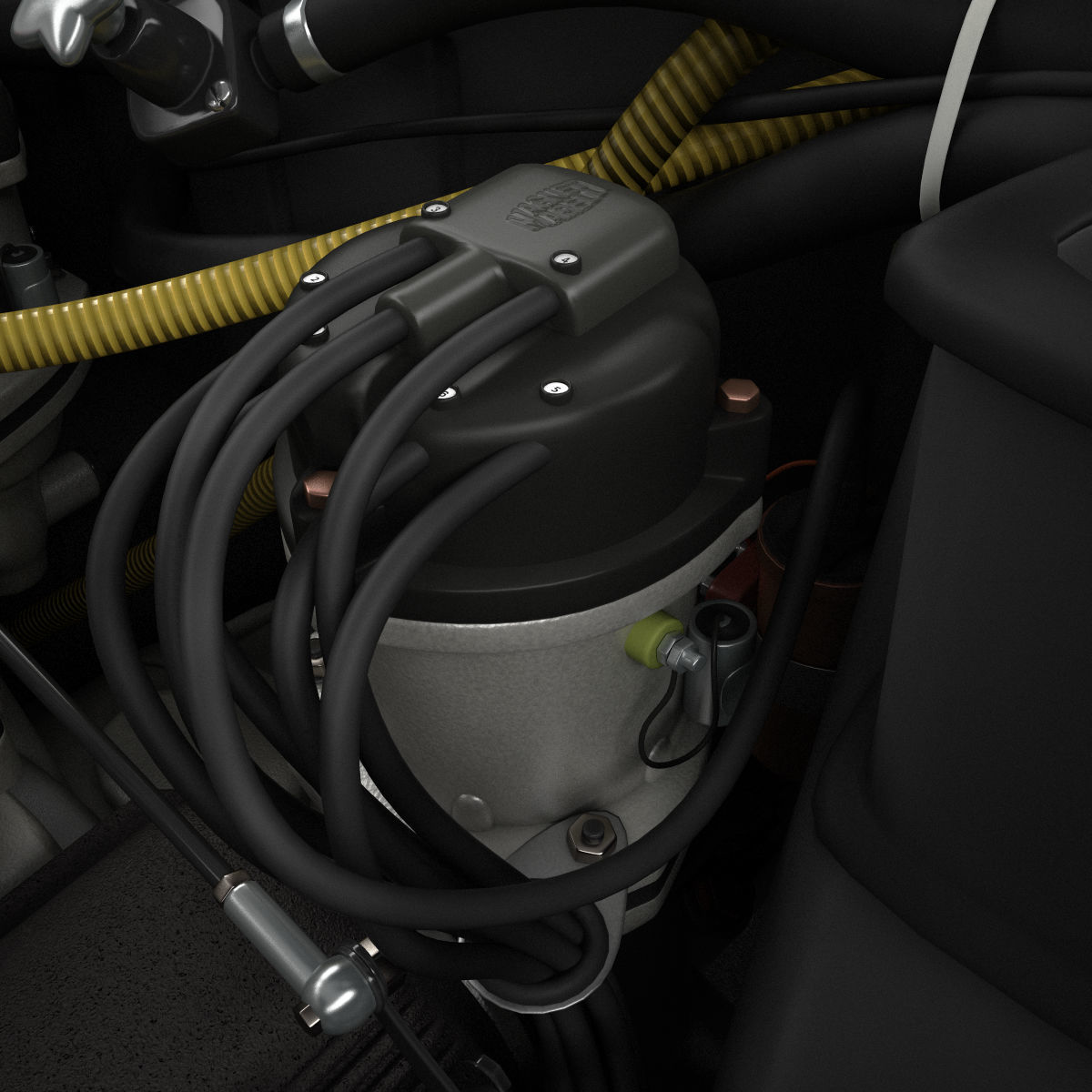 Ferrari 250 GTO - 5111GT - Complete 3D model_47