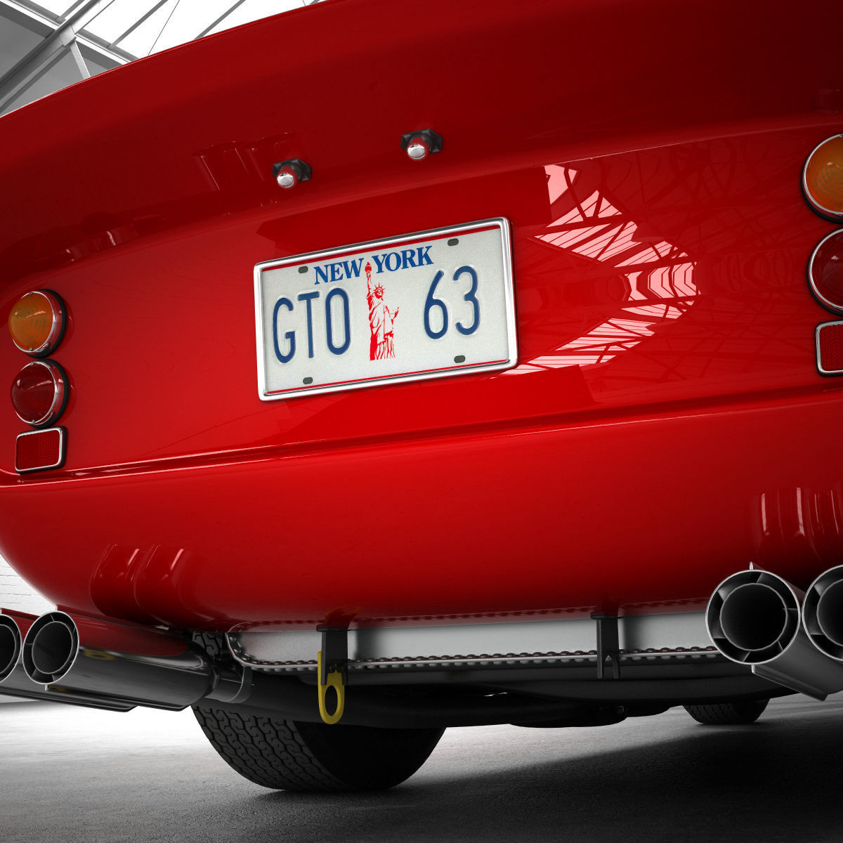 Ferrari 250 GTO - 5111GT - Complete 3D model_33