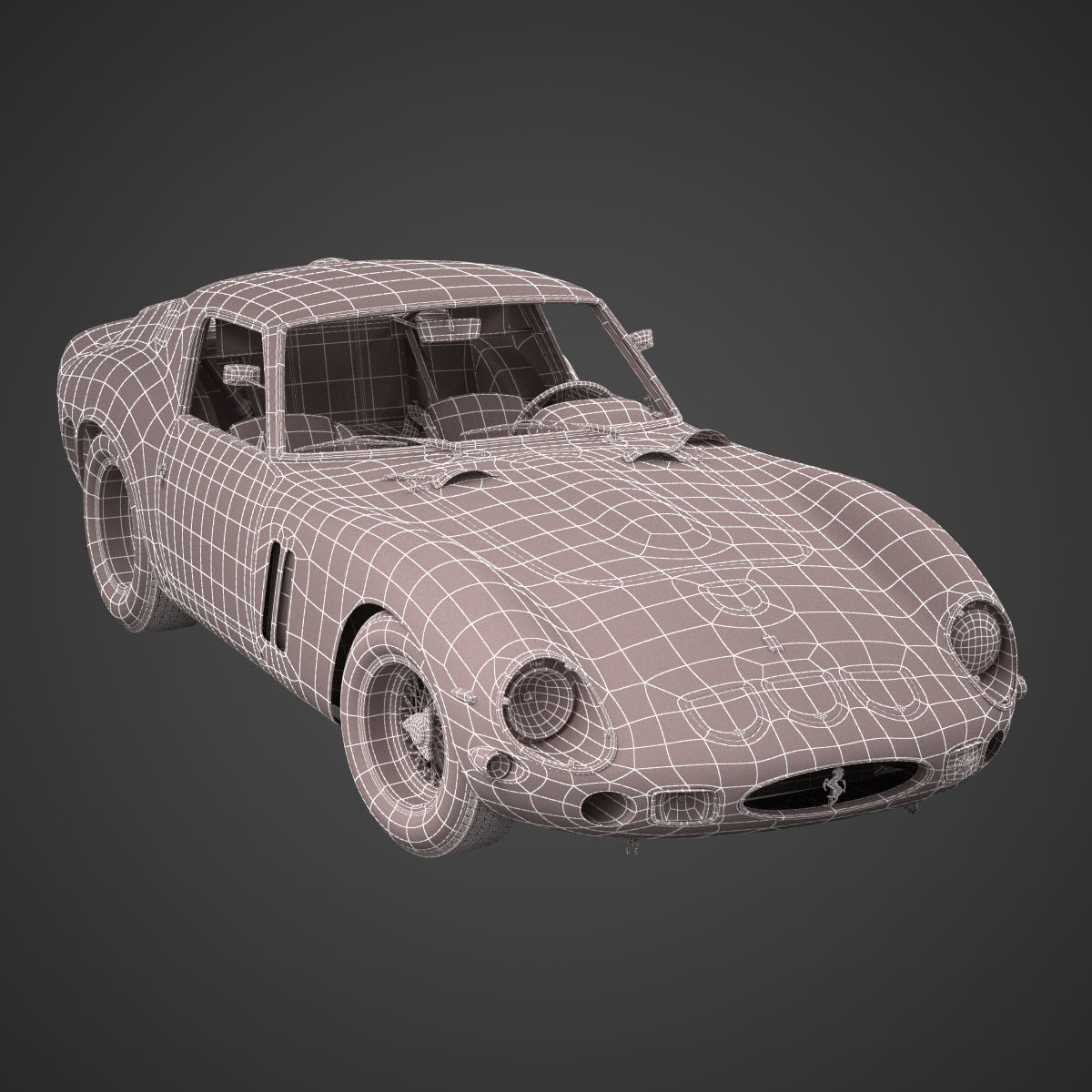 Ferrari 250 GTO - 5111GT - Complete 3D model_3