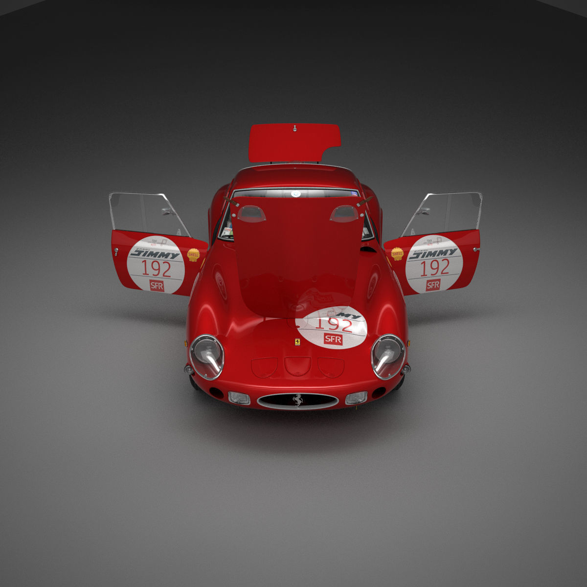 Ferrari 250 GTO - 5111GT - Complete 3D model_93