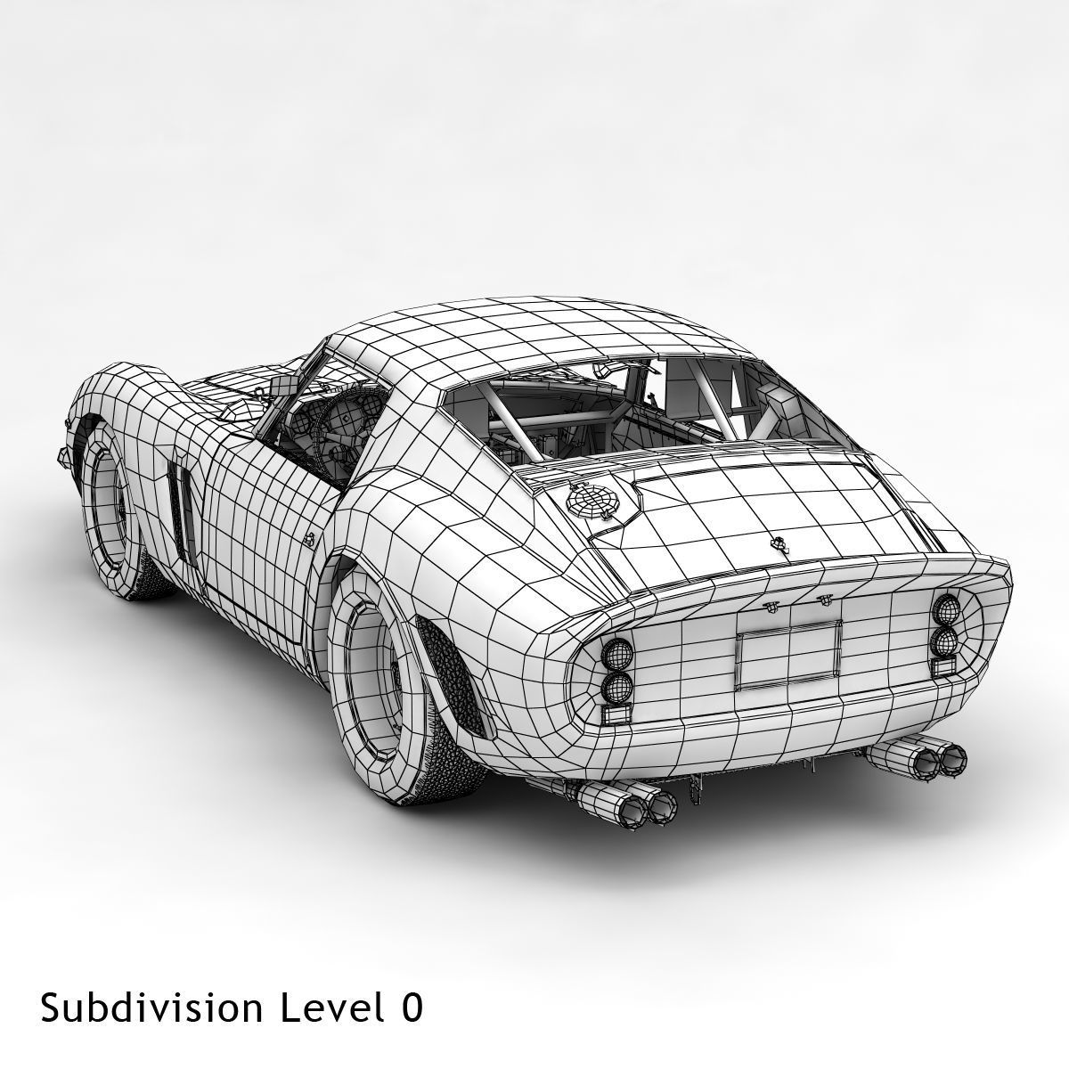 Ferrari 250 GTO - 5111GT - Complete 3D model_78