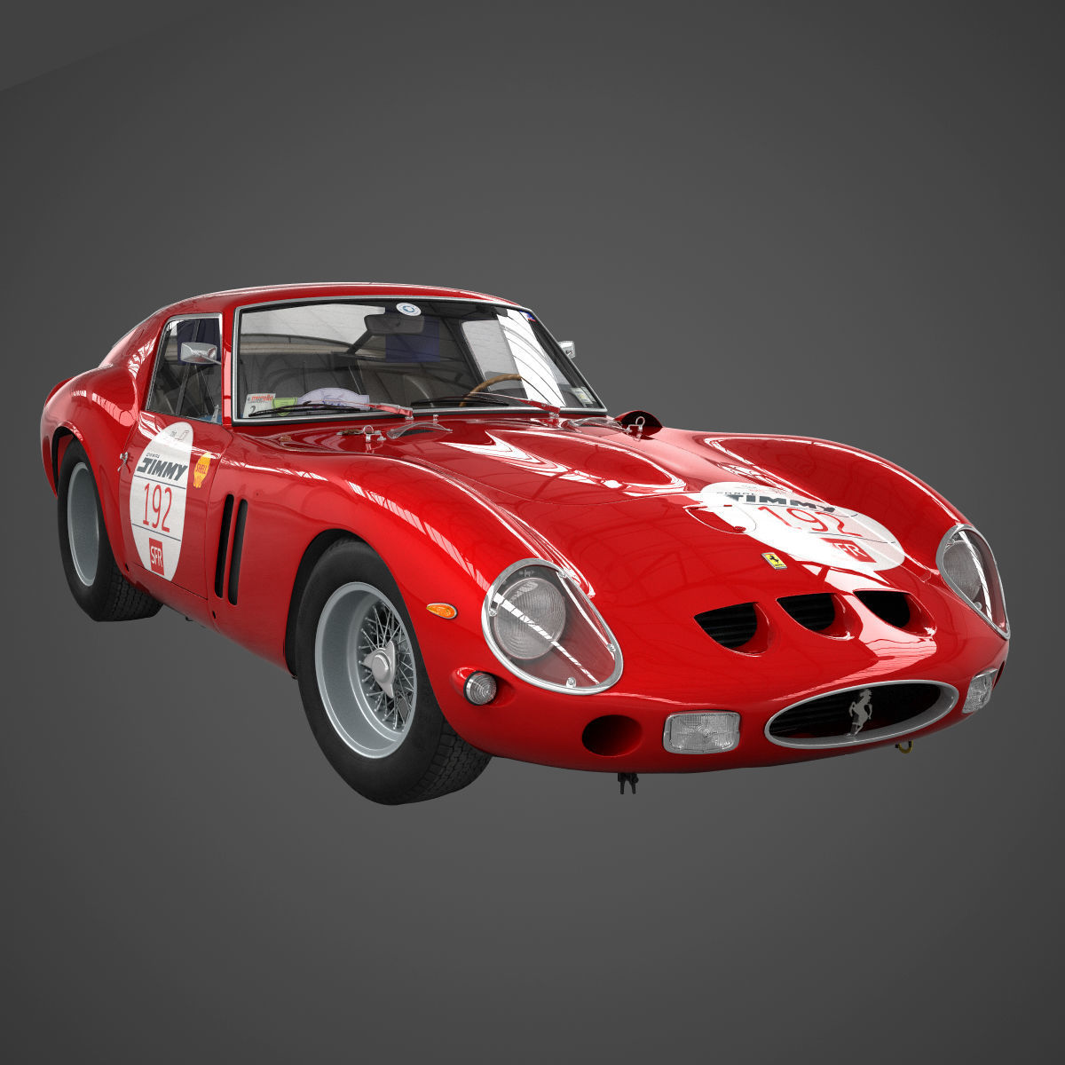 Ferrari 250 GTO - 5111GT - Complete 3D model_5