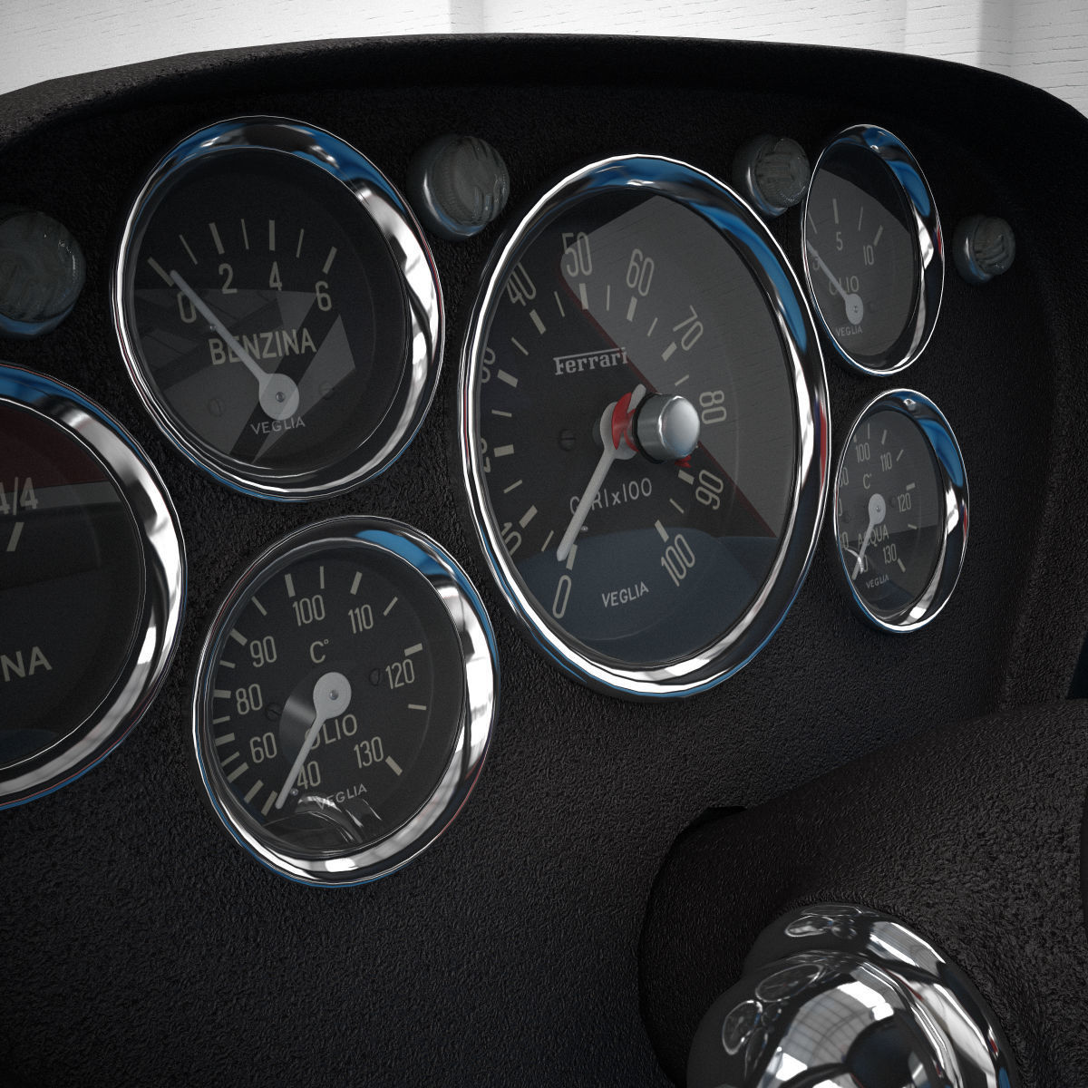 Ferrari 250 GTO - 5111GT - Complete 3D model_67