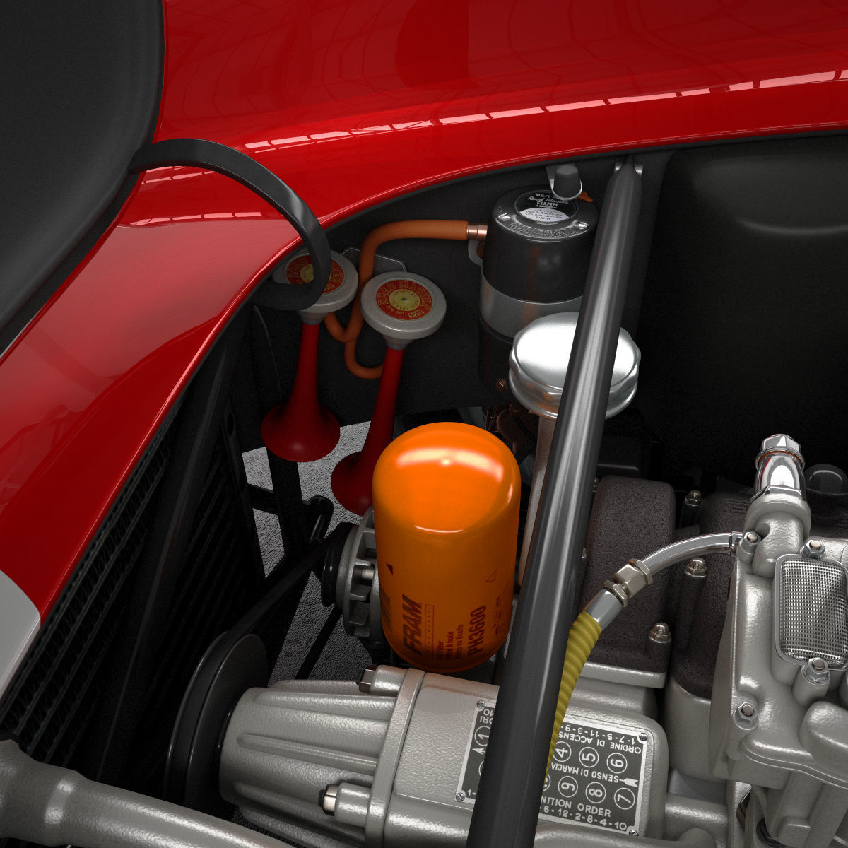 Ferrari 250 GTO - 5111GT - Complete 3D model_49