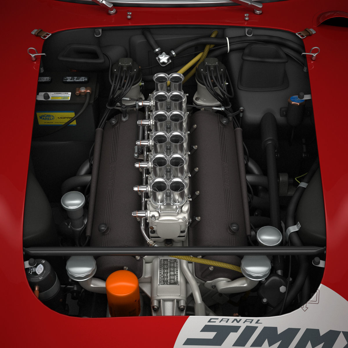 Ferrari 250 GTO - 5111GT - Complete 3D model_97