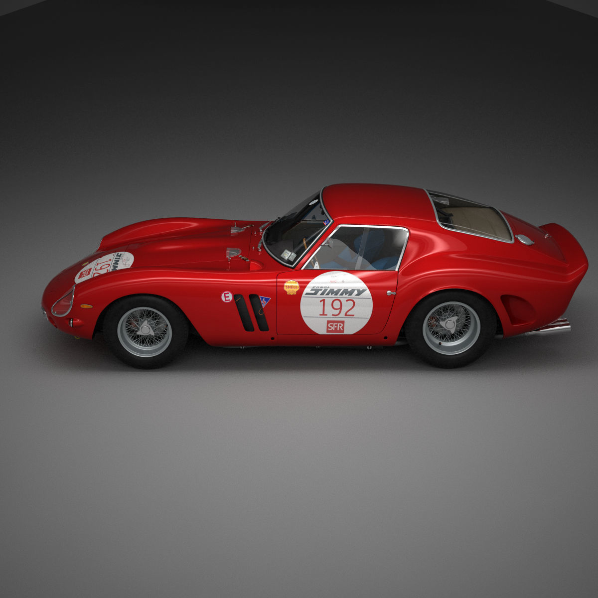 Ferrari 250 GTO - 5111GT - Complete 3D model_86