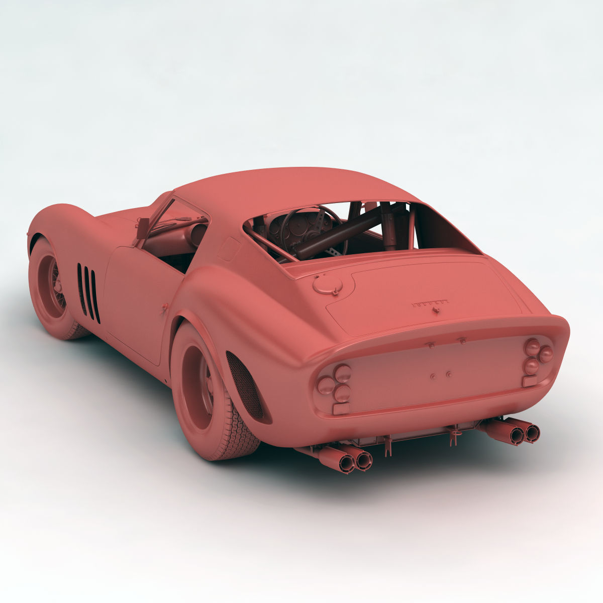 Ferrari 250 GTO - 330 GTO - 4561SA - No Engine 3D model_54