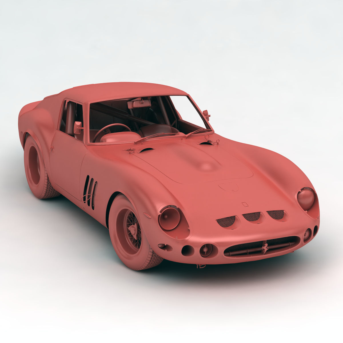 Ferrari 250 GTO - 330 GTO - 4561SA - No Engine 3D model_50