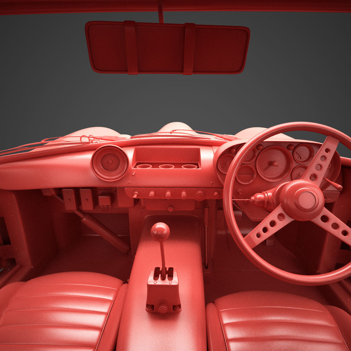 Ferrari 250 GTO - 330 GTO - 4561SA - No Engine 3D model_73