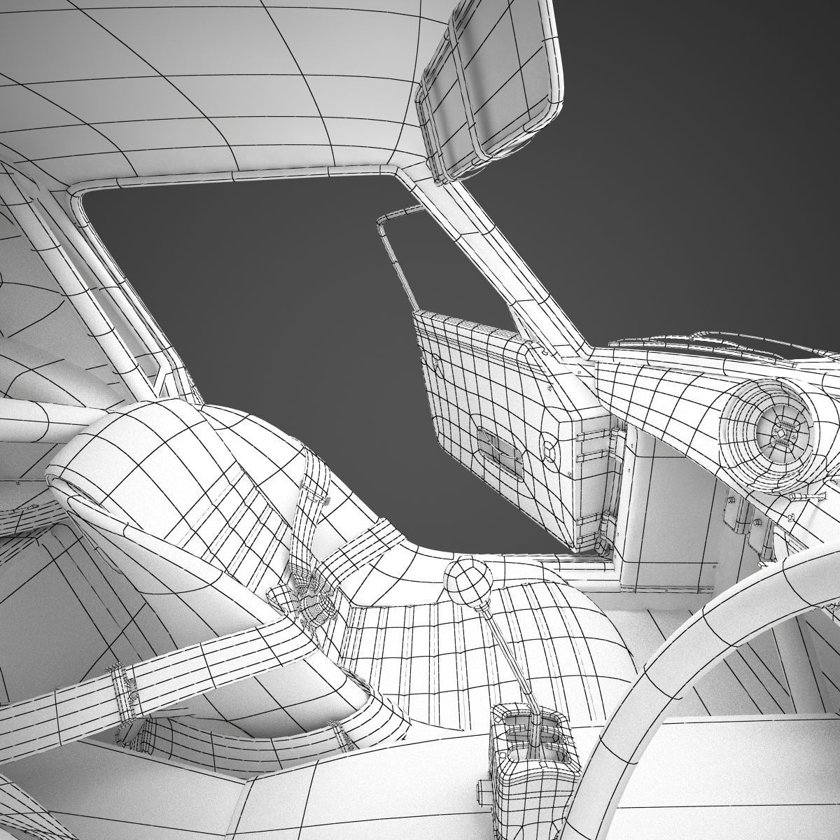 Ferrari 250 GTO - 330 GTO - 4561SA - No Engine 3D model_80