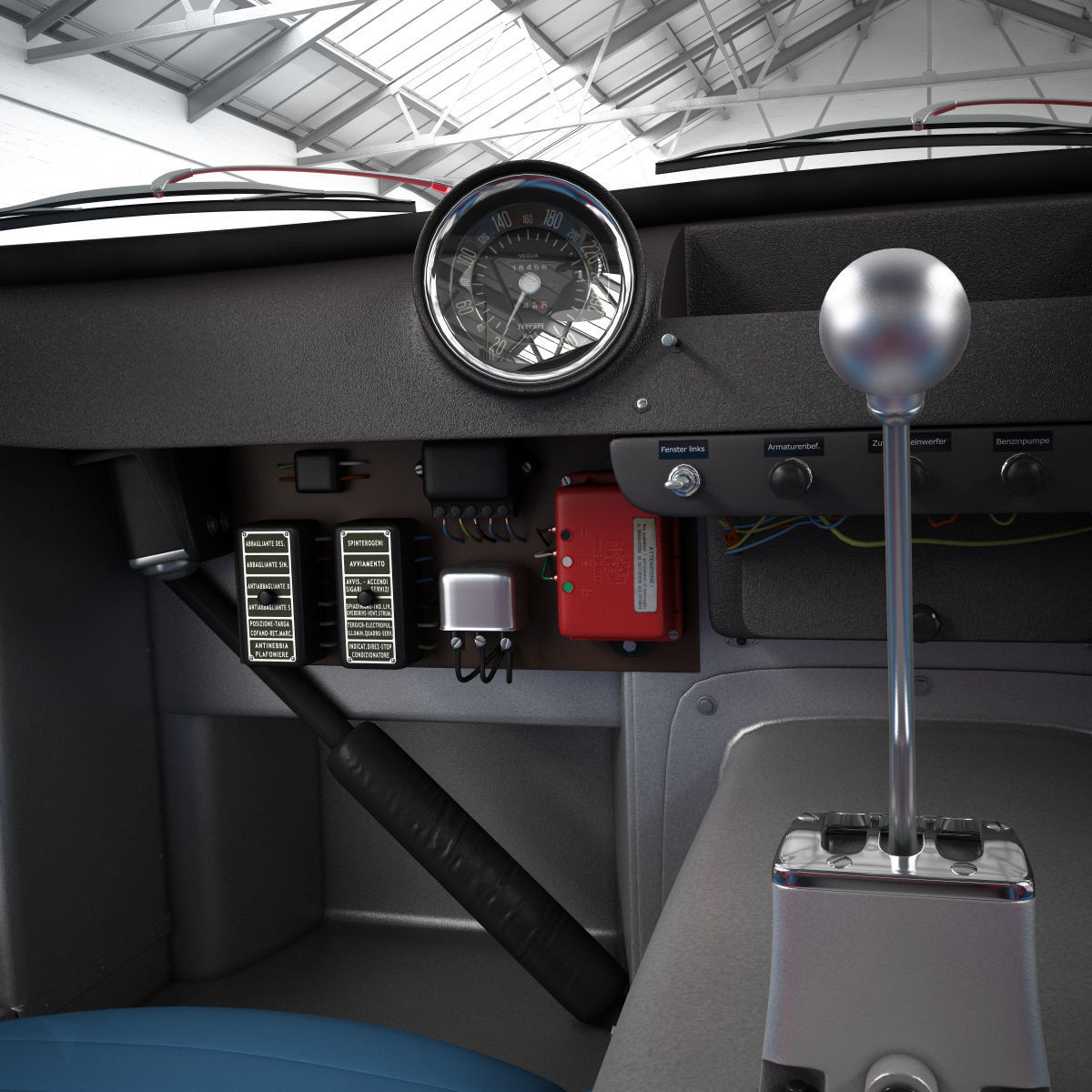 Ferrari 250 GTO - 330 GTO - 4561SA - No Engine 3D model_45