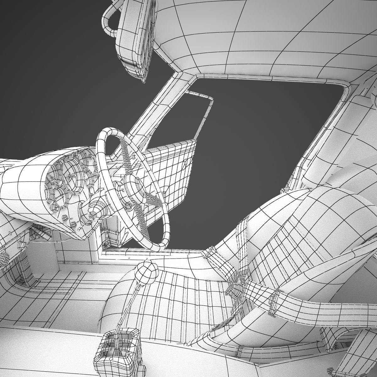 Ferrari 250 GTO - 330 GTO - 4561SA - No Engine 3D model_78