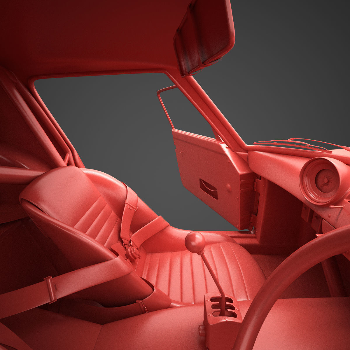 Ferrari 250 GTO - 330 GTO - 4561SA - No Engine 3D model_76