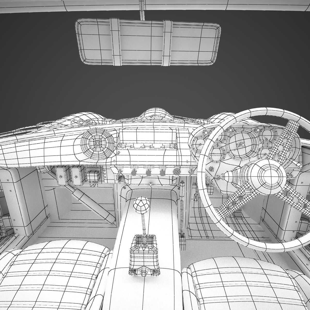 Ferrari 250 GTO - 330 GTO - 4561SA - No Engine 3D model_77