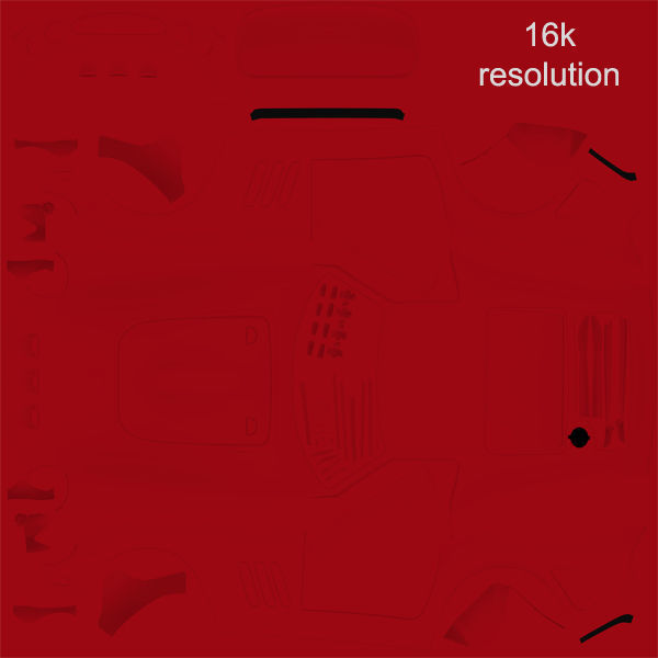 Ferrari 250 GTO - 330 GTO - 4561SA - No Engine 3D model_57