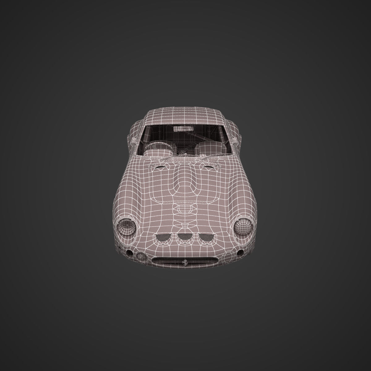 Ferrari 250 GTO - 330 GTO - 4561SA - No Engine 3D model_65