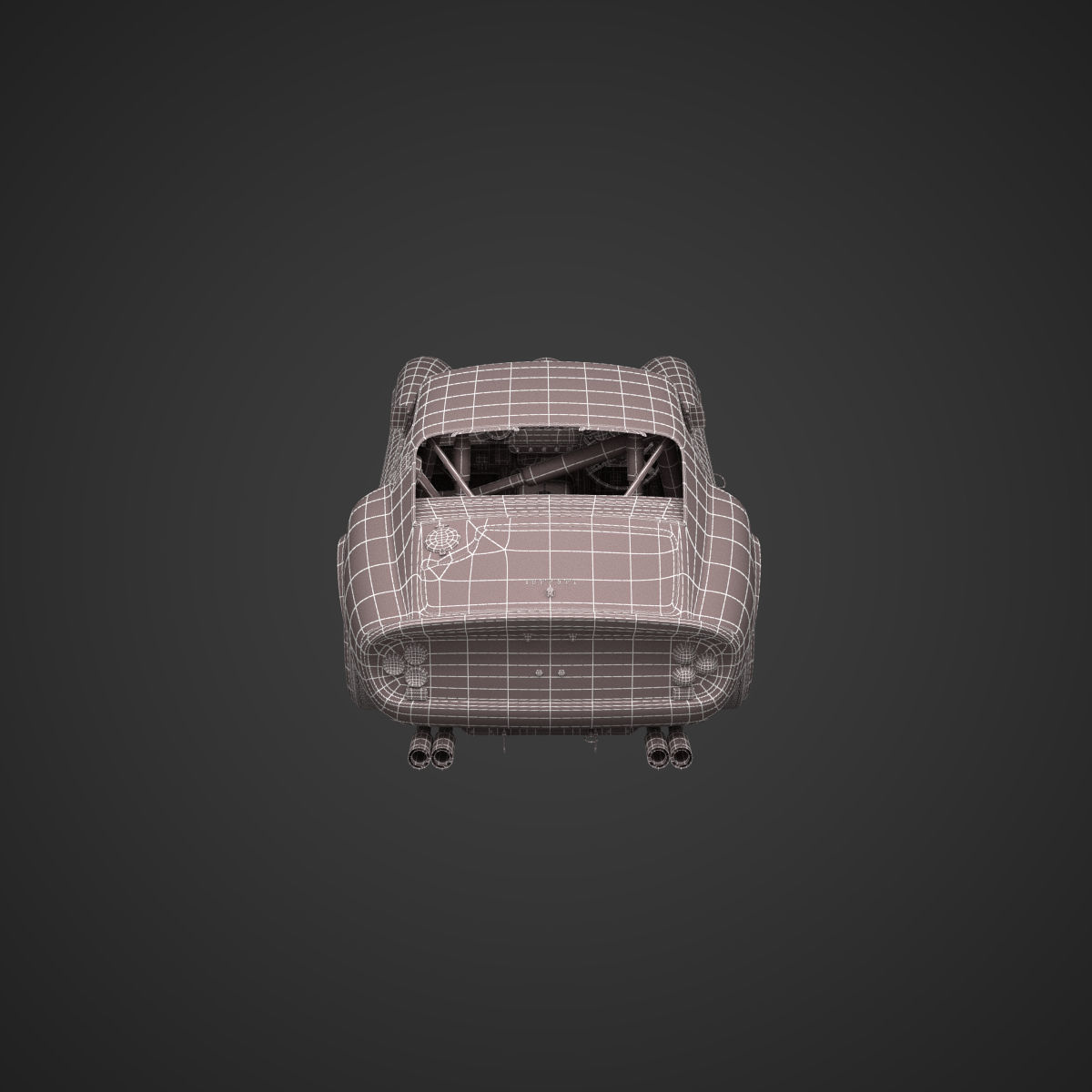 Ferrari 250 GTO - 330 GTO - 4561SA - No Engine 3D model_67