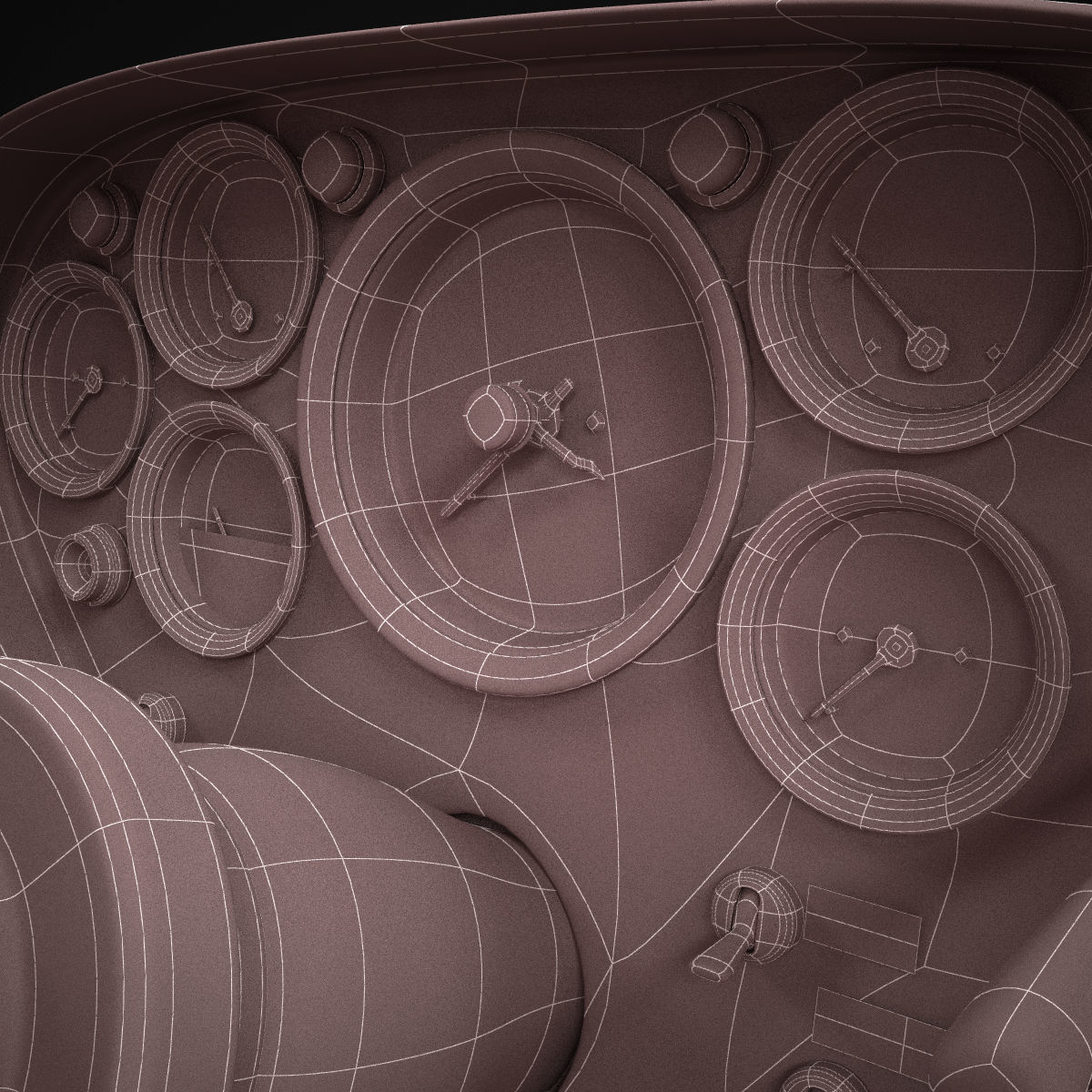 Ferrari 250 GTO - 330 GTO - 4561SA - No Engine 3D model_44