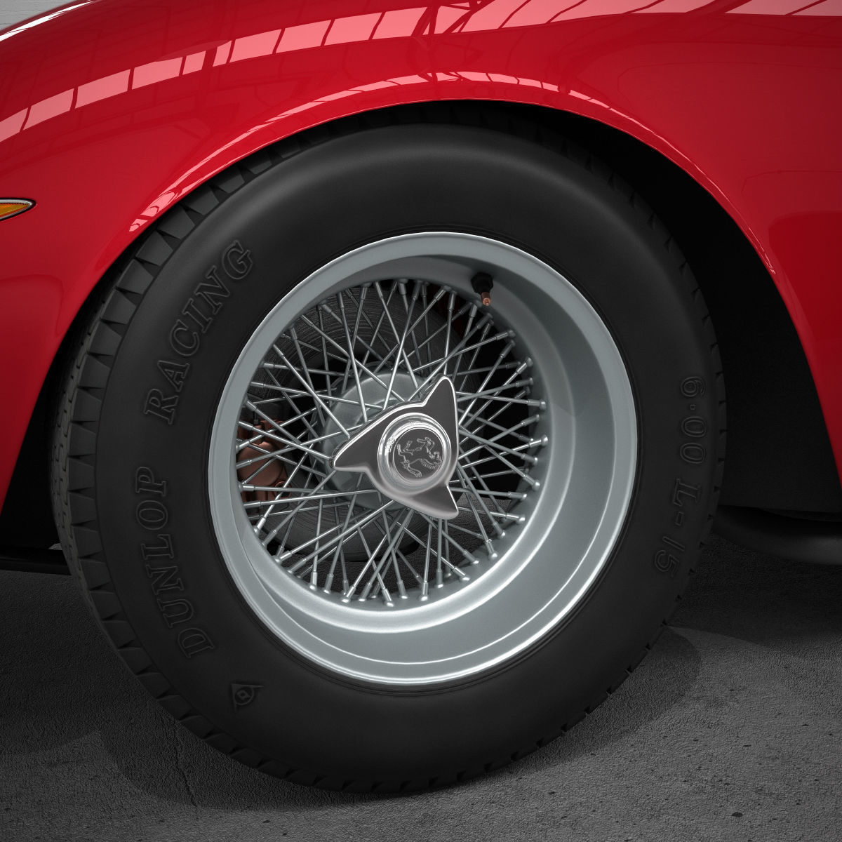 Ferrari 250 GTO - 330 GTO - 4561SA - No Engine 3D model_33