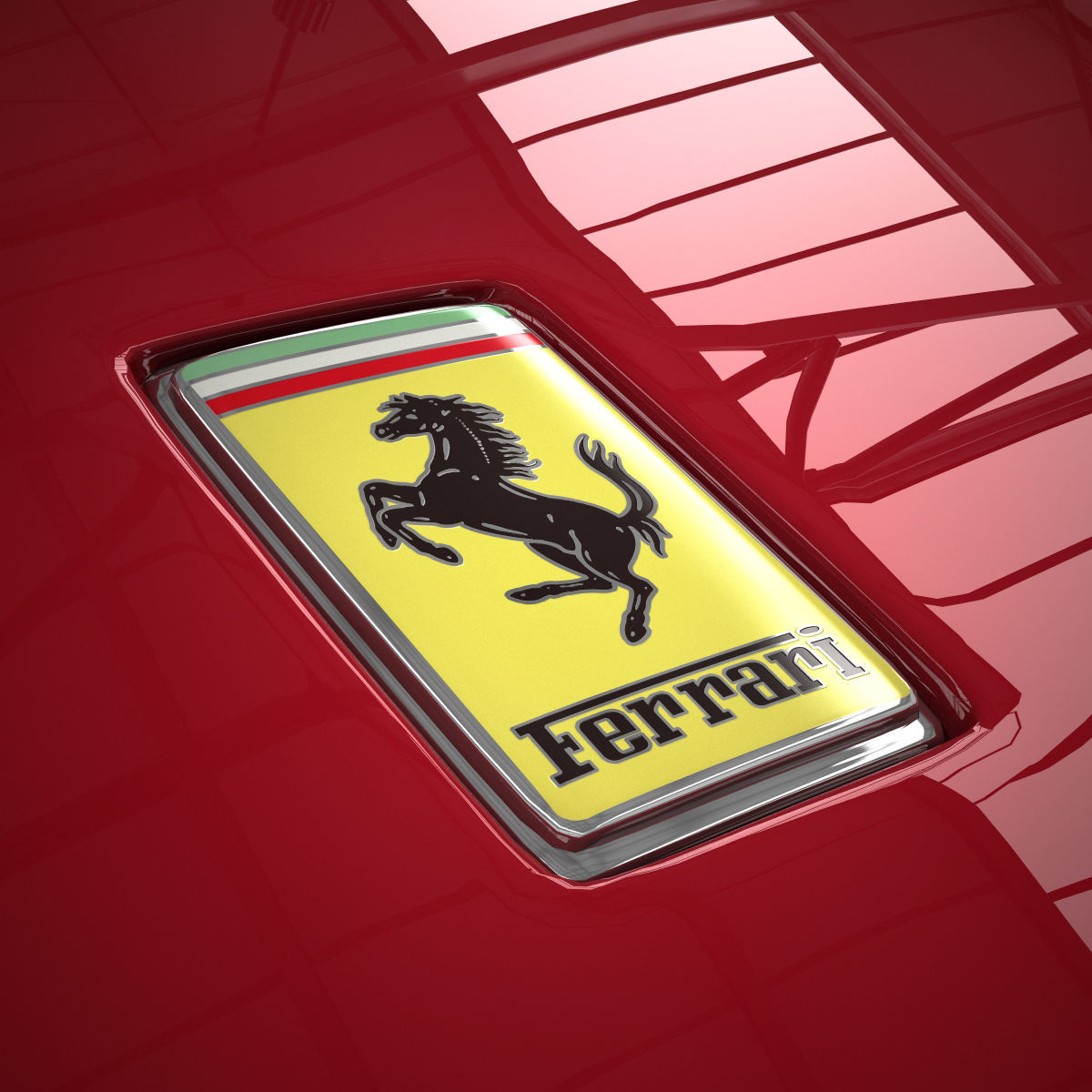 Ferrari 250 GTO - 330 GTO - 4561SA - No Engine 3D model_14