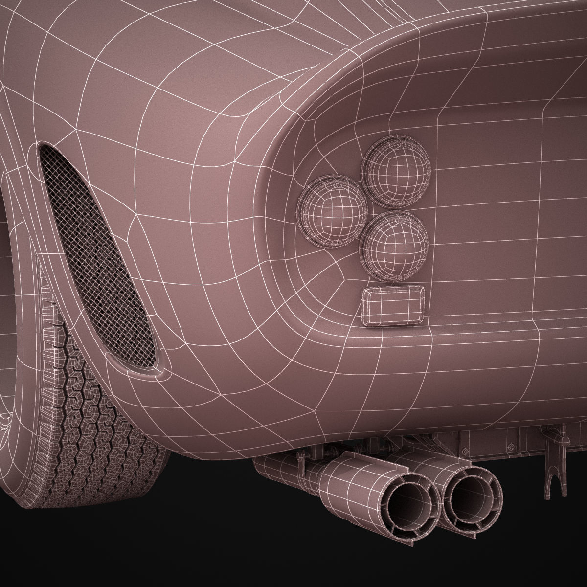 Ferrari 250 GTO - 330 GTO - 4561SA - No Engine 3D model_28