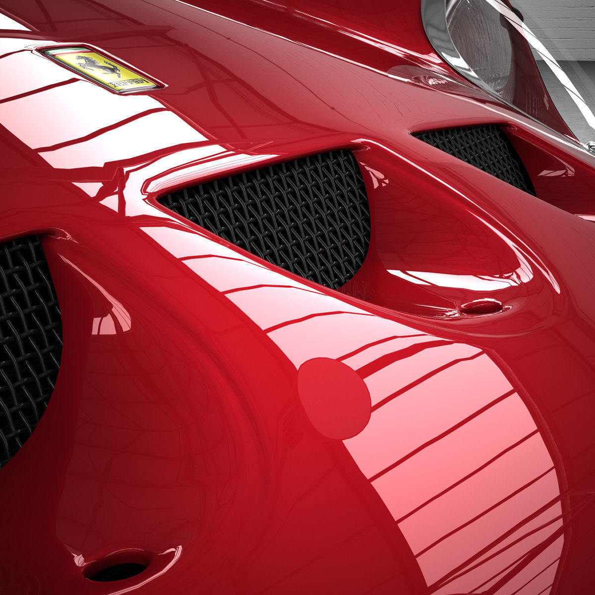 Ferrari 250 GTO - 330 GTO - 4561SA - No Engine 3D model_16
