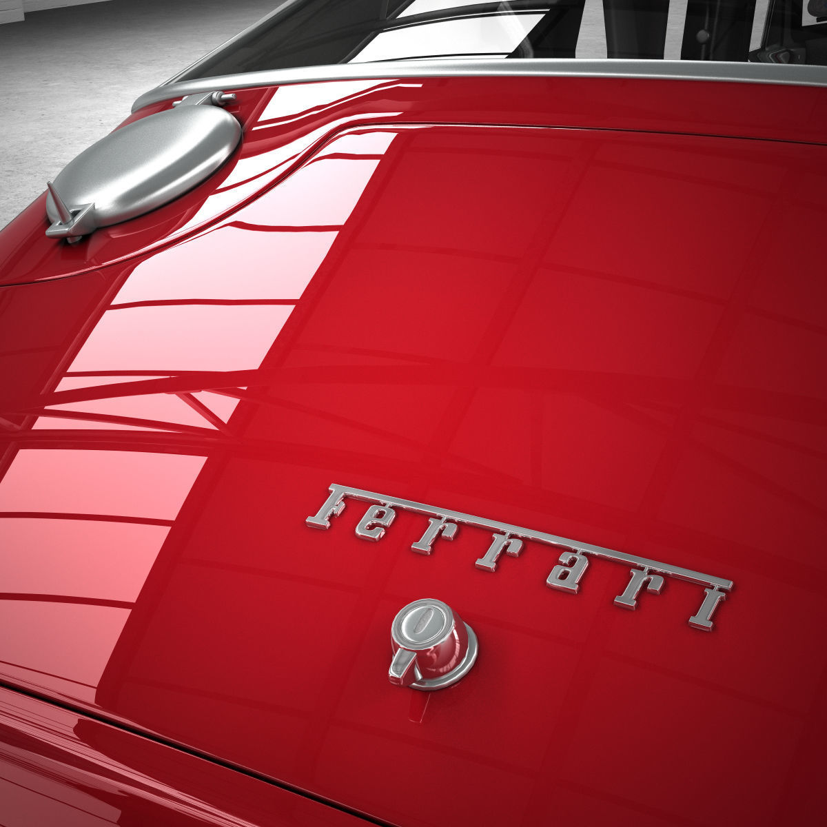 Ferrari 250 GTO - 330 GTO - 4561SA - No Engine 3D model_29